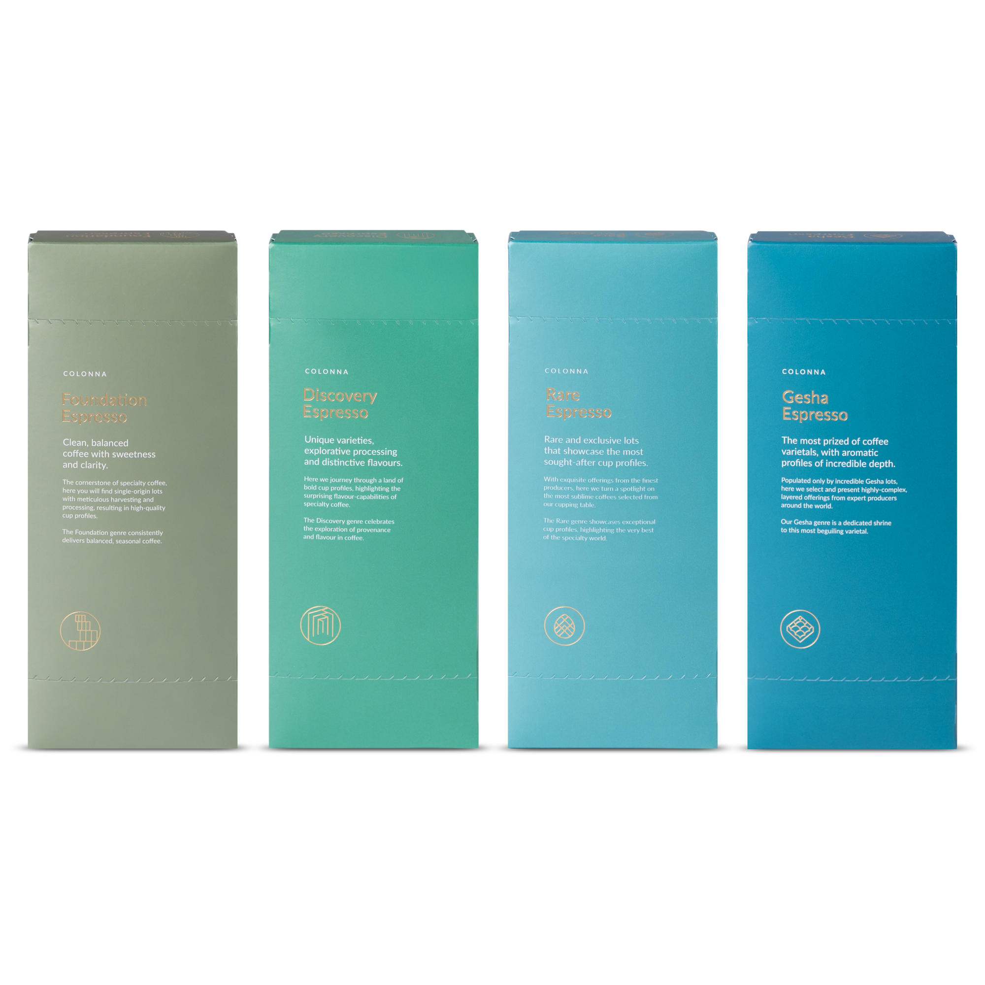 All 3 + Gesha Capsules Espresso