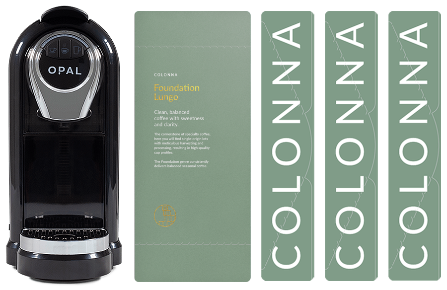 Foundation Lungo Capsules (With Machine)