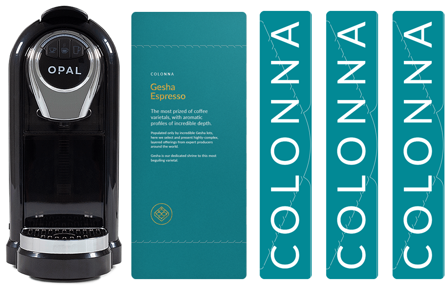 Gesha Espresso Capsules (With Machine)