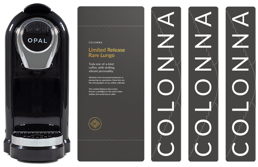 Limited Release Rare Lungo Capsules (With Machine)