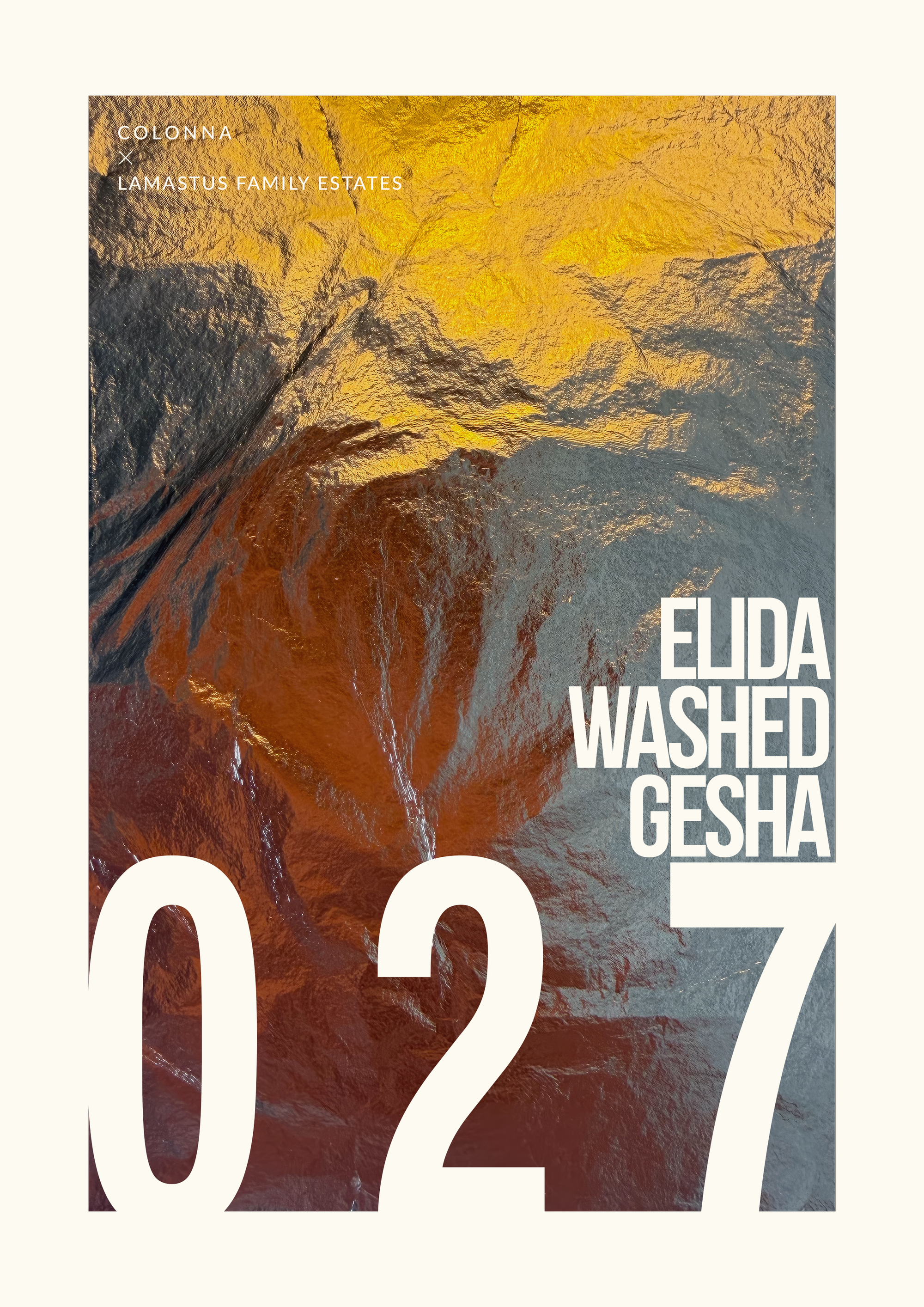 A2 Poster - Elida Washed Gesha 027